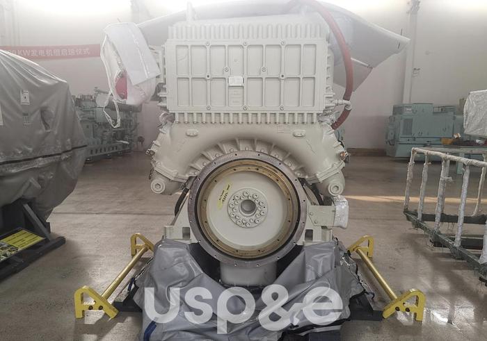 2.7 MW 2017 New MAN 12VP185TCM Diesel Generator Sets