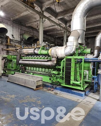 Used 3.4 MW 2019 Used Jenbacher J 620 GS Natural Gas Generators Sets
