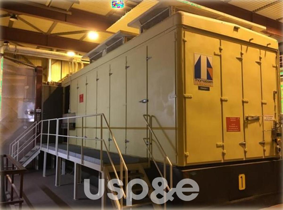 Used 96 MW 1974 Used GE Frame 5N (MS5001) Natural Gas Turbine Power Plant