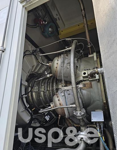 Used 13 MW 2014 Used Siemens SGT-400 Natural Gas Turbine Generator Set