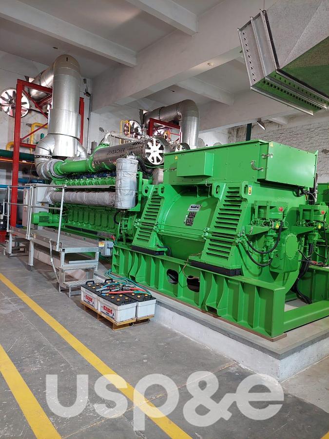 Used 3.3 MW 2023 Used Jenbacher JMS 620 GS-N,L Natural Gas Generator Set
