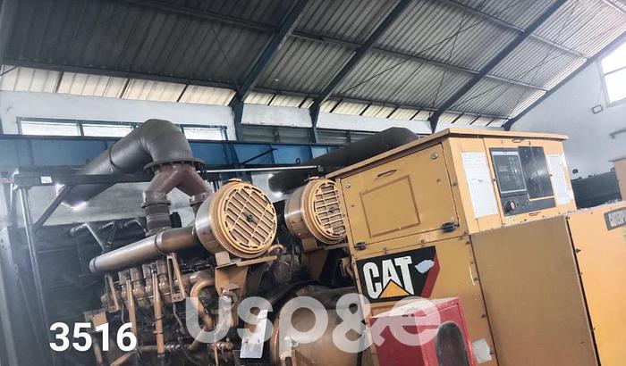 Used 1.4 MW 2012 Used Caterpillar 3516B Diesel Generator Set