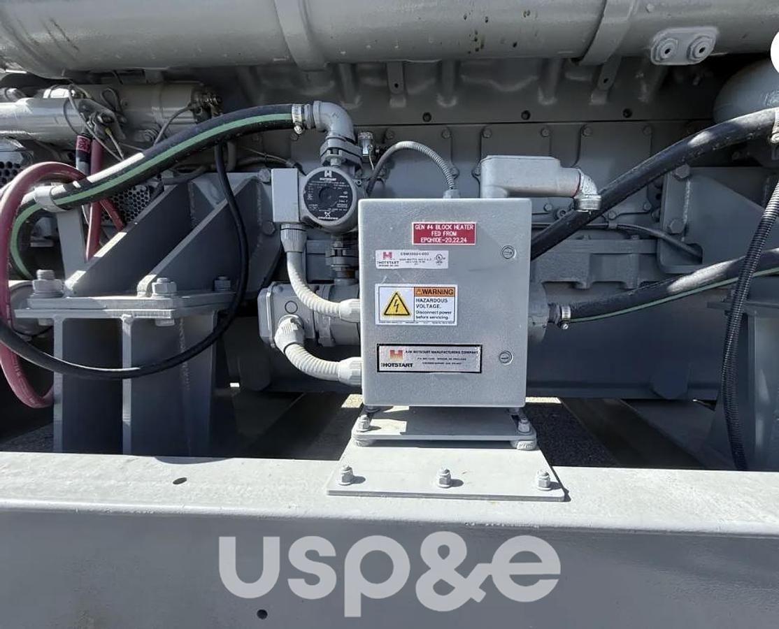 Used 1.45 MW 2009 Used MTU 12V4000 Diesel Generator Set