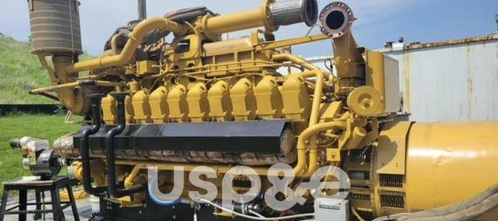 Refurbished 1.6 MW 2008 Refurbished Caterpillar G3520 Natural Gas Generator Set