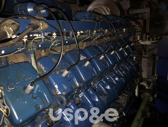 Used 1.5 MW 2004 Used MWM TCG2020 V16 Natural Gas Generator Set