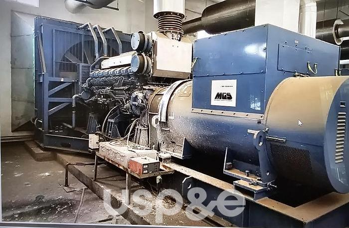 2 MW 2016 New Mitsubishi PM204B0 Diesel Generator Sets