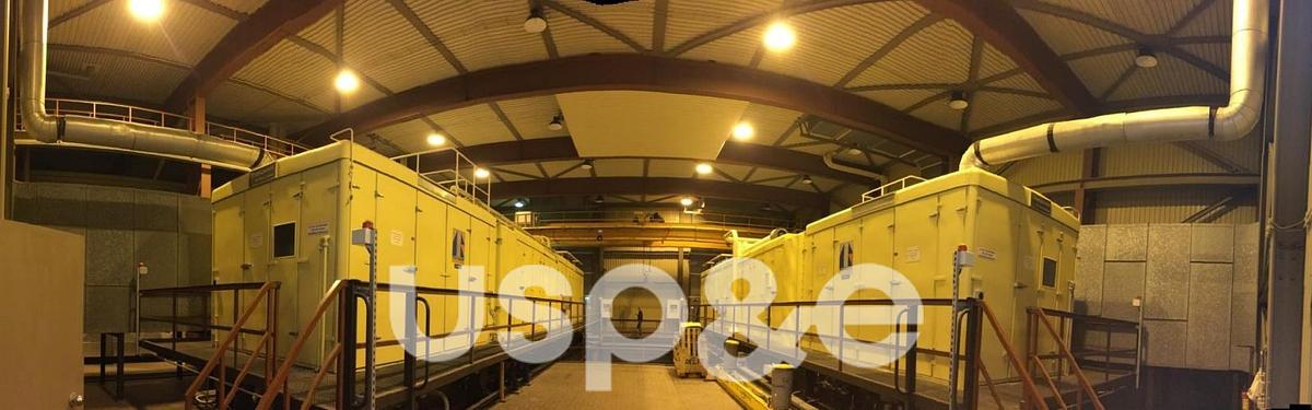Used 96 MW 1974 Used GE Frame 5N (MS5001) Natural Gas Turbine Power Plant
