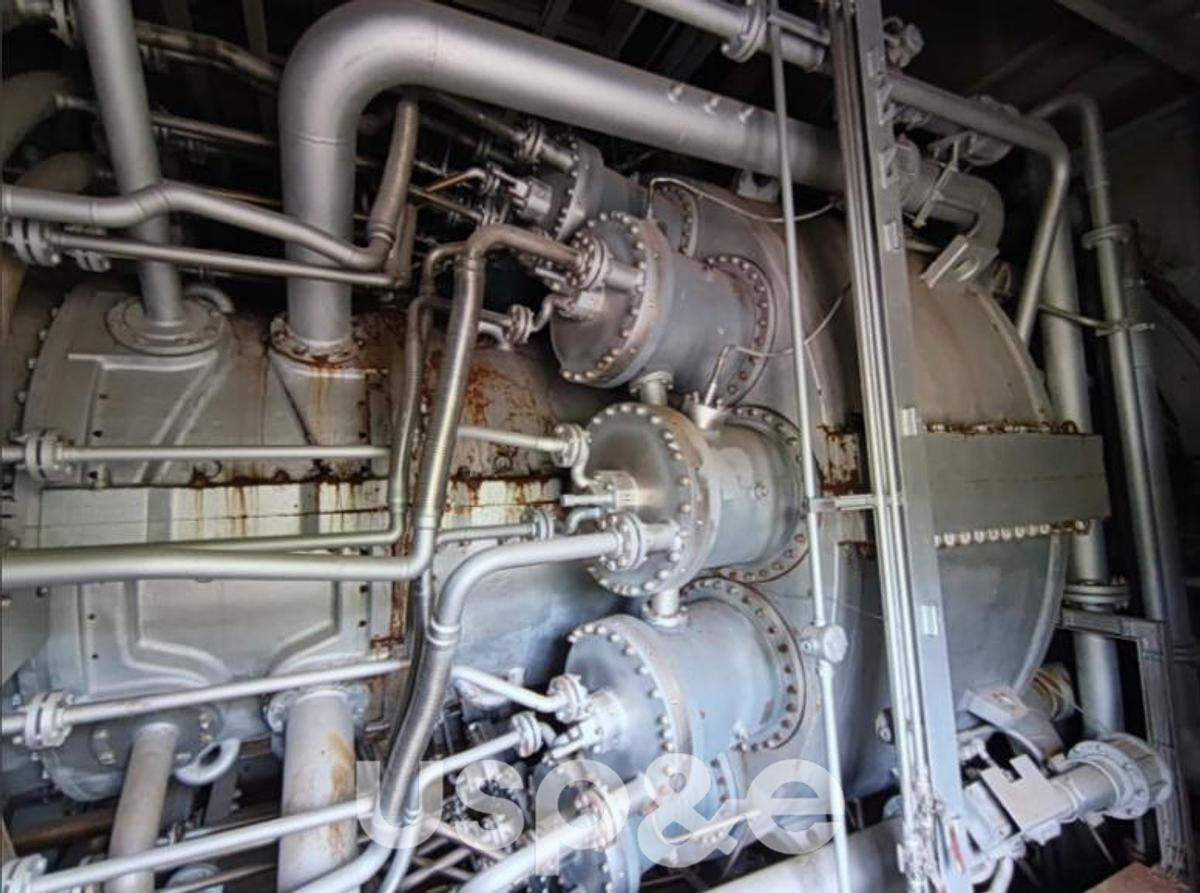 Used 183 MW 2024/2025 GE Frame 9E PG9171 Natural Gas Turbine Generator Sets