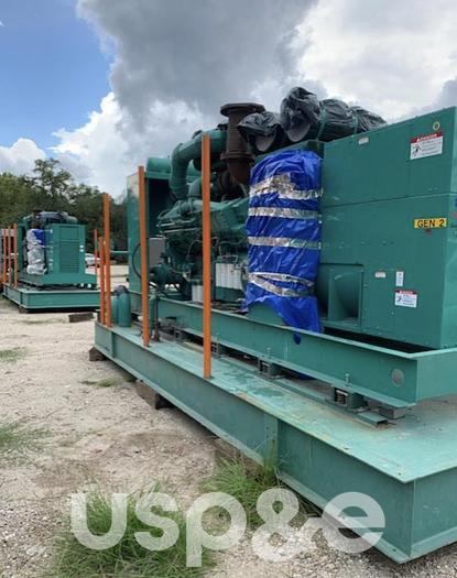 Used 4.5 MW 1996 Used Cummins 1500DFMB Diesel Generator Set