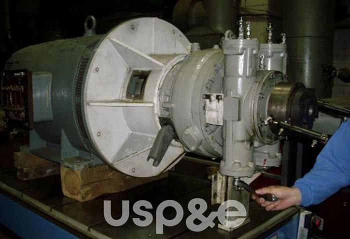 Used 30 MW 1980 GE PG 5371PA Natural Gas Turbine Generator Set