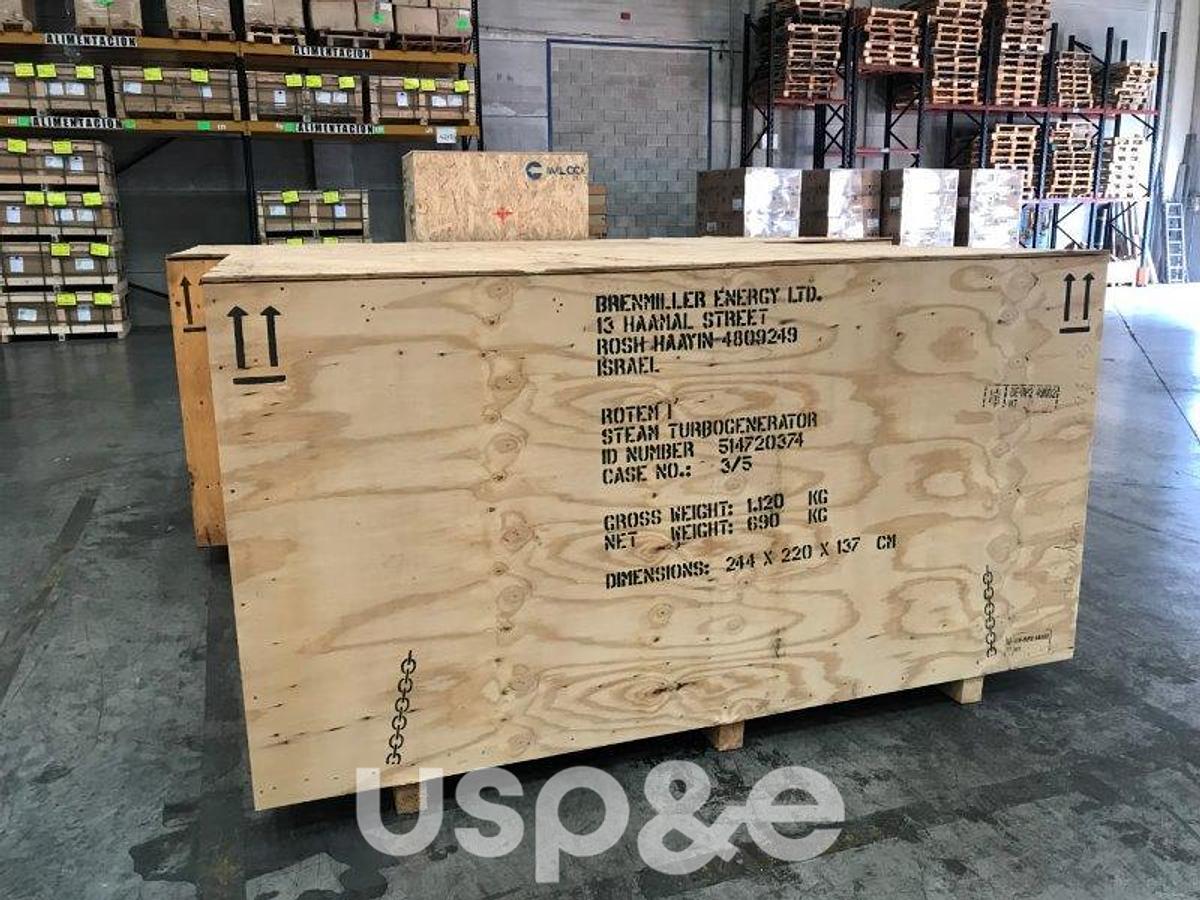 1.6 MW 2017 New Howden CFR4-AFA6K Steam Turbine Complete Power Block