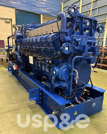 1.5 MW 2023 New MTU GS16R2-PTK Natural Gas Generator Sets