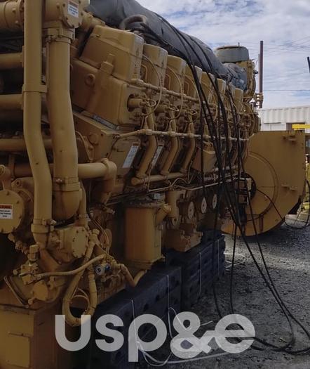 3.1 MW 2010 New Caterpillar 3616 Natural Gas Generator Sets