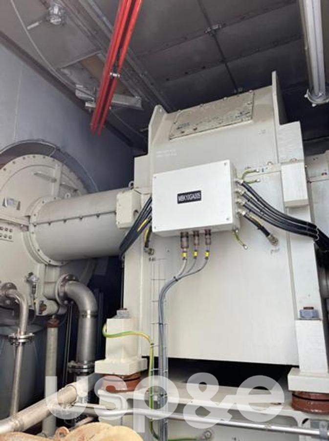 Used 18.4 MW 2007 New Siemens SGT-500 Dual Fuel (Natural Gas & Diesel) Turbine Generator Set