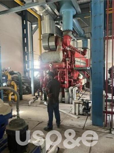 Used 3.7 MW 2006 Used MAN B&W 16V28/32S HFO Generator Set