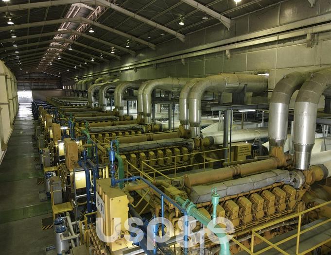 Used 12 MW 2003 Used Caterpillar 3616 HFO Generator Sets