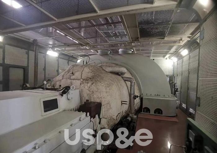 Used 123.4 MW 2004 Used GE MS9001E PG9171E Natural Gas Power Plant Generator Sets