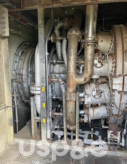 Used 42 MW Used GE PG65818B GT Natural Gas Turbine Generator Set