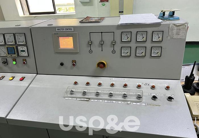 Used 8 MW 2005 Used MWM TCG 2032V16 Natural Gas Power Plant Generator Sets