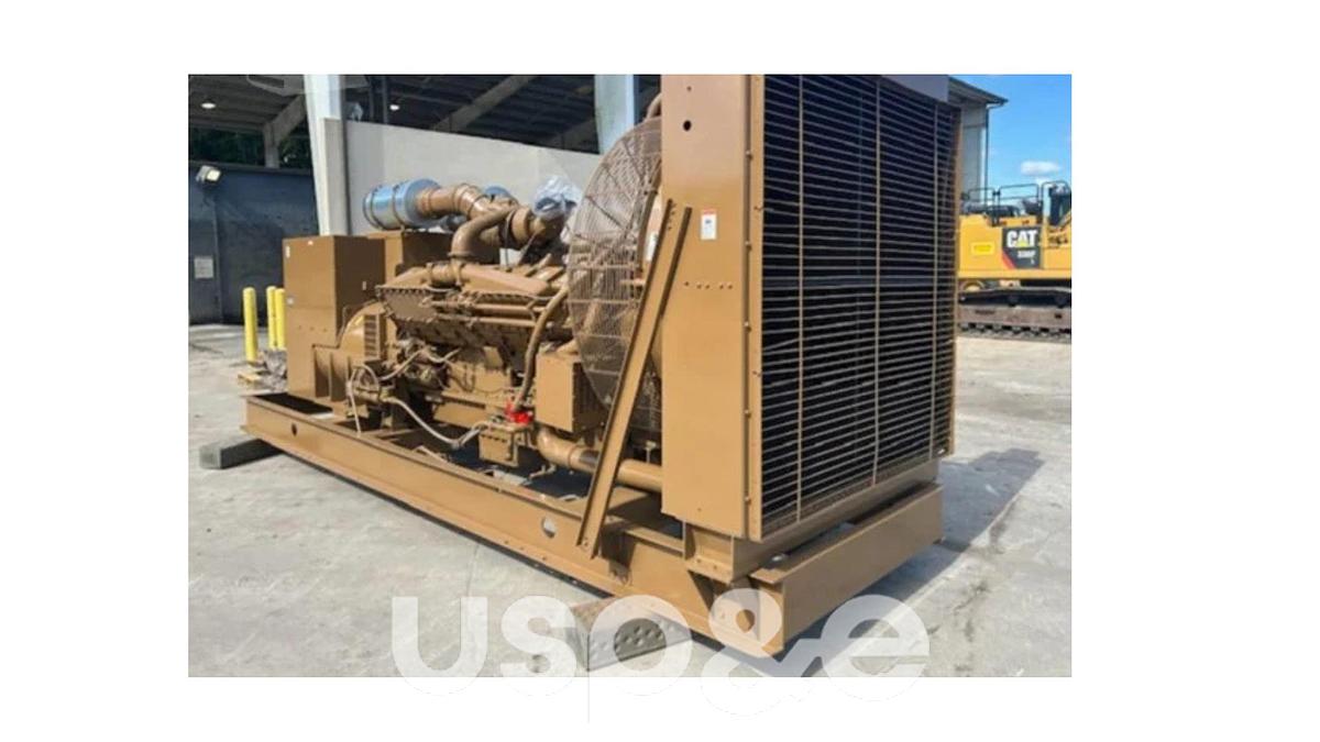 Used 1.2 MW 1989 Used Cummins KTA50-G3 Diesel Generator Set