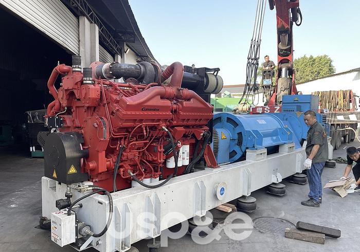 Used 1.3 MW 2015 Used Hitec QSK38-G5 Diesel Generator Sets
