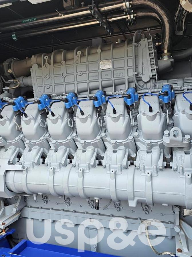 2 MW 2020 New MTU 16V4000L64FNER Natural Gas Generator Sets (Containerised)