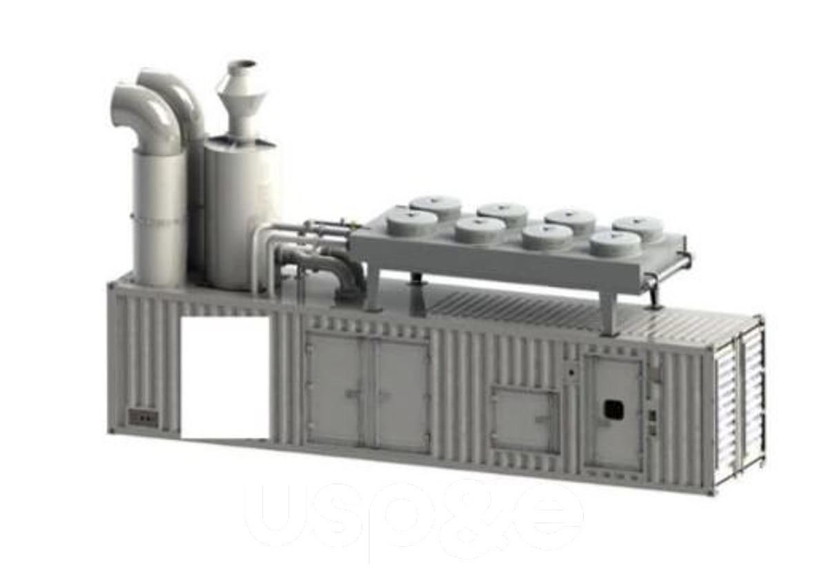 2.5 MW 2019 New MTU 20V4000L64 Natural Gas Generator Set (Containerised)