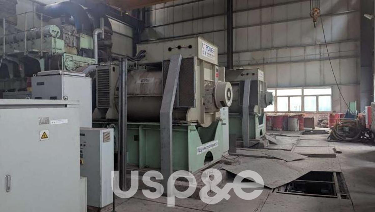 Used 4.5 MW 2012 Used MAN 9L32/40 Heavy Fuel Oil Deisel Generator Set