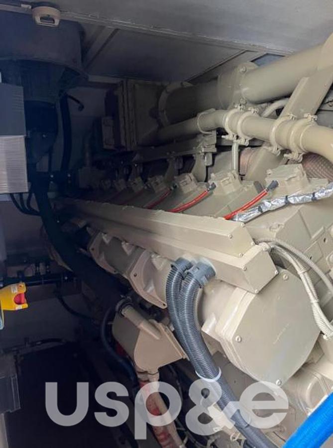 Used 1.5 MW 2015 Used Cummins GQSK60 Natural Gas Generator Set