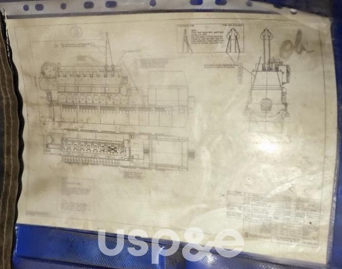 4.3 MW 2014 New Bergen B32 40L9ACD Diesel Generator Sets