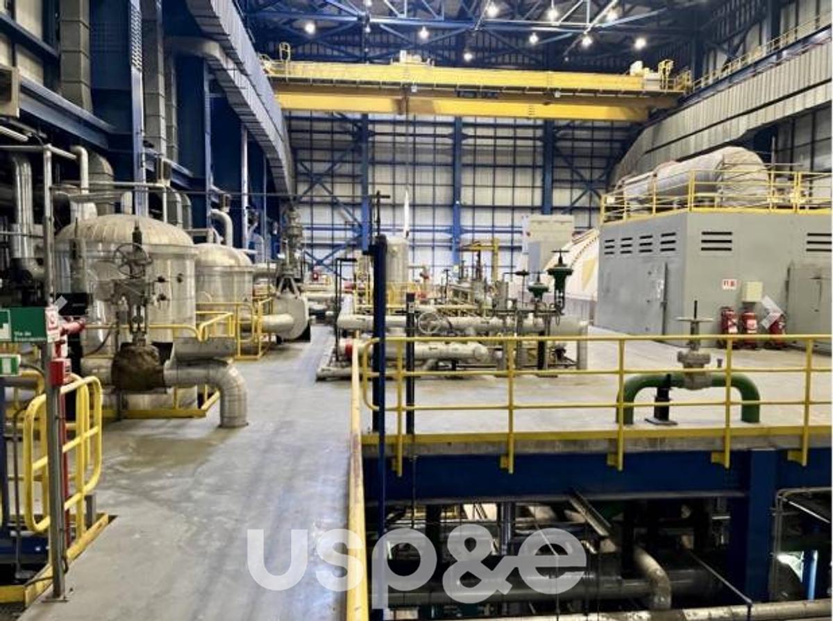 Used 388 MW 2012 Used GE D5 Steam Turbine Generator Set (Coal Fired)