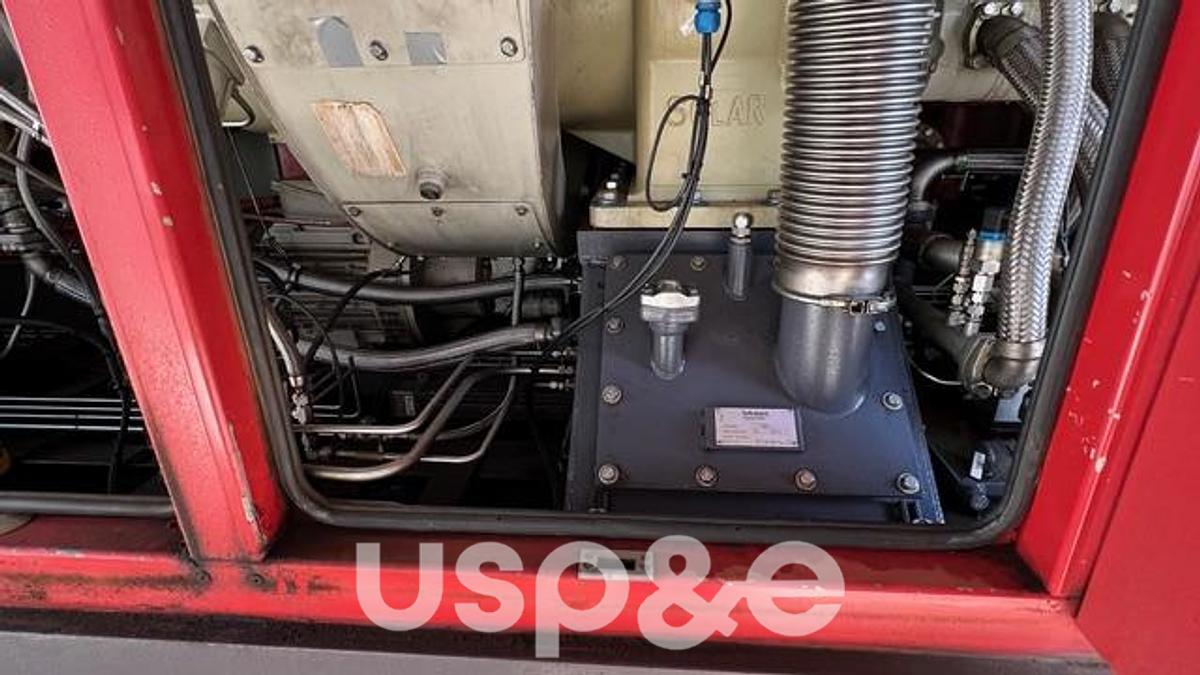 Used 5.6 MW 1996 Used Solar Taurus 60 Natural Gas Turbine Generator Set