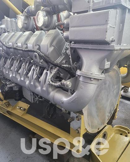 Used 2017 Used MTU 12V4000 Engine Only (No Alternator)