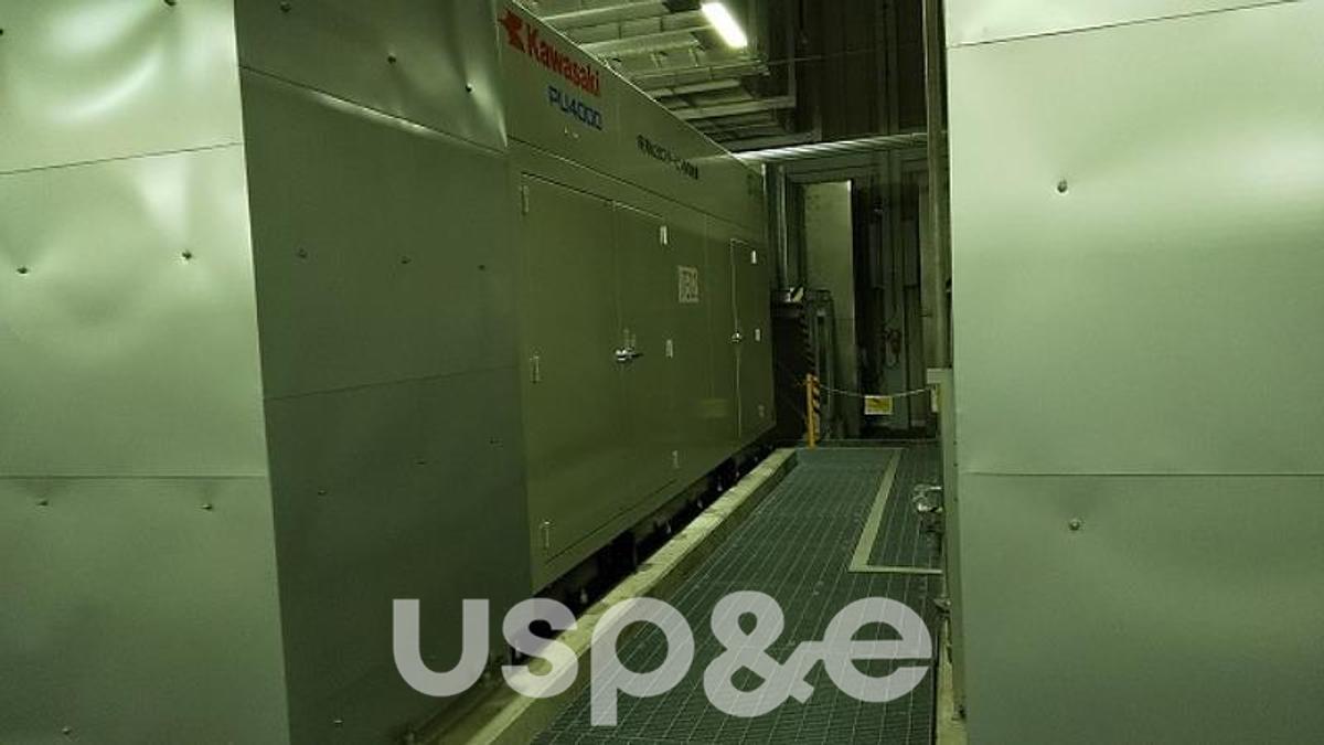 Used 51 MW 2008 Used Kawasaki MIT-23 HFO Turbine Gensets