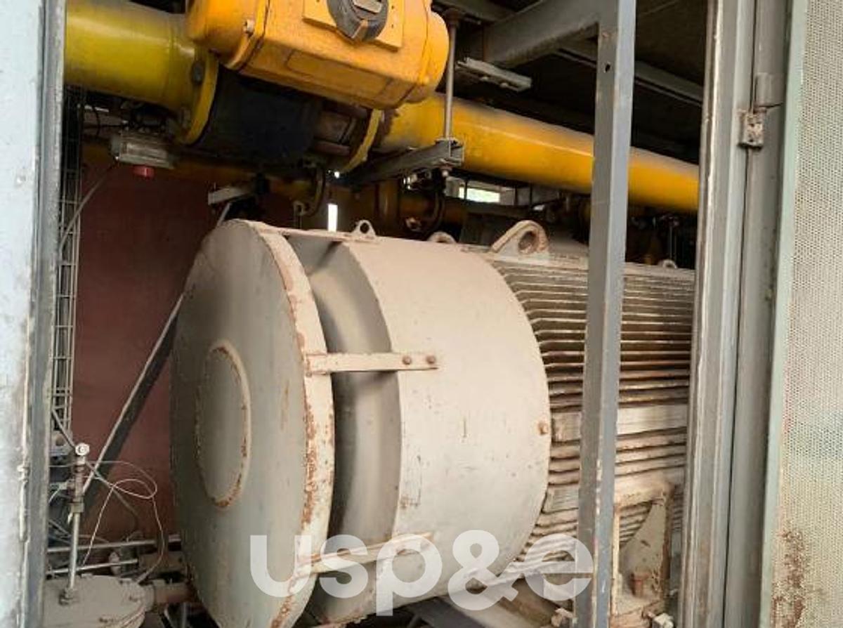 Used 7.5 MW 2005 Used Solar Taurus T70 Natural Gas Generator Set