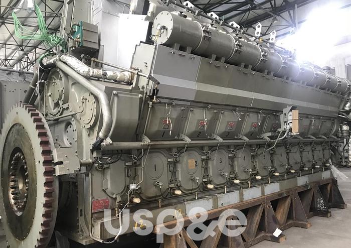 51.6 MW 2011 New STX MAN 18V32/40 HFO Generator Sets