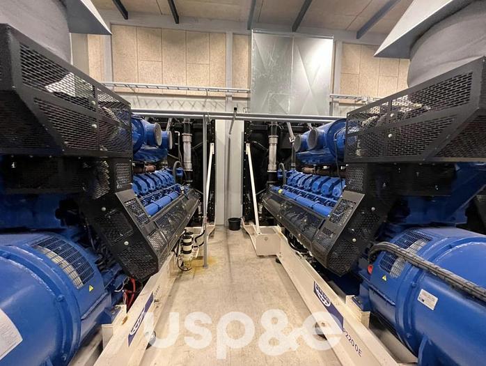 Used 20 MW 2007 Used Perkins 4016TAG2A Diesel Power Plant Generators