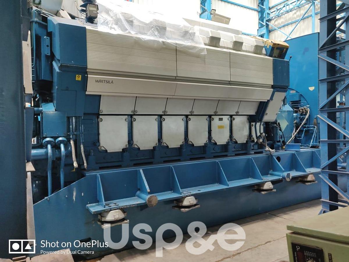 Used 5.1 MW 2008 Used Wartsila W12V32 HFO Generator Sets