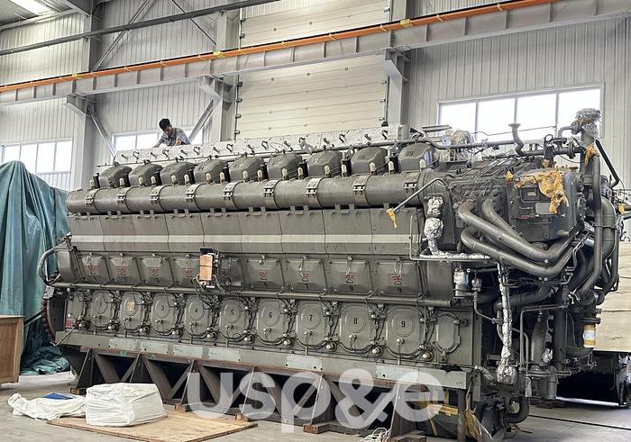 8.6 MW 2011 New STX MAN 18V32/40 HFO Generator Sets