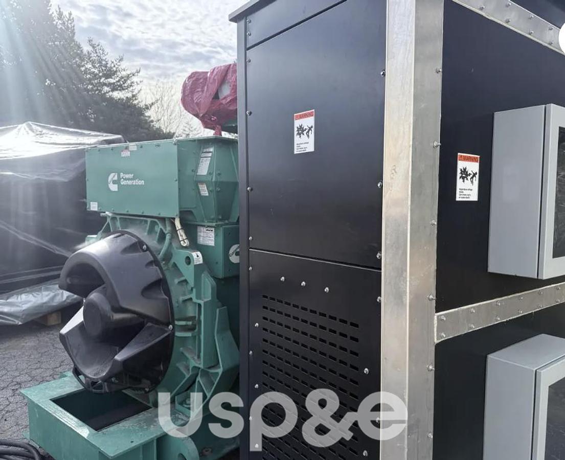 Used 2.25 MW 2008 Used Cummins DQKH-7234191 Diesel Generator Set