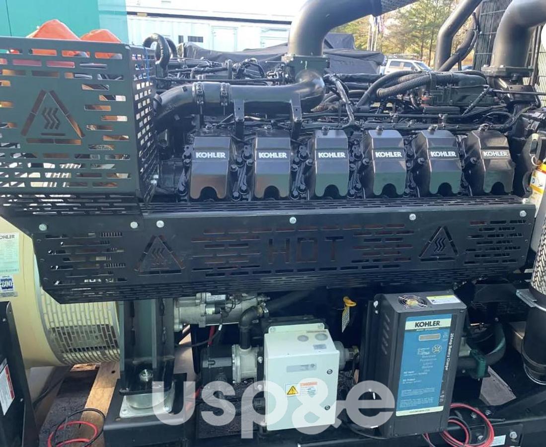 Used 1 MW 2022 Used Kohler KD1000 Diesel Generator Set