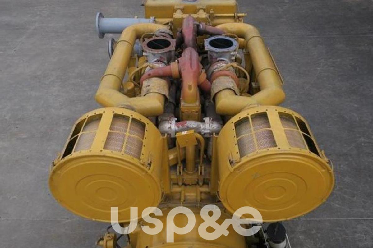 Used 1.8 MW 2000 Used Caterpillar 3512B Diesel Generator Set