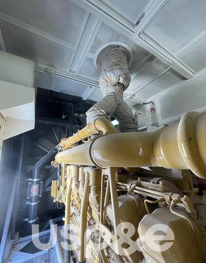 Used 2 MW 2014 Used Caterpillar 3516C Natural Gas Generator Sets (Containerised)