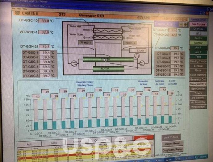 Used 124 MW 2009 Used GE FRAME 9E Natural Gas Power Plant