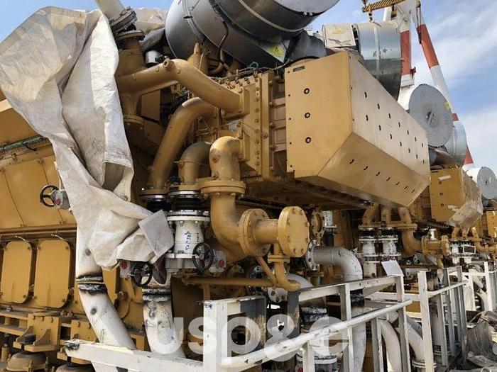 7.3 MW 2013 New Caterpillar 16CM32 Diesel Generator Sets