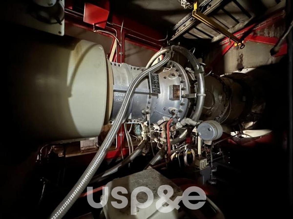 Used 5.6 MW 2010 Used Solar Taurus T60 Natural Gas Turbine Generator Set