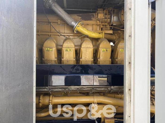 Used 1.4 MW 2014 Used Caterpillar XQ1475G Natural Gas Generator Sets