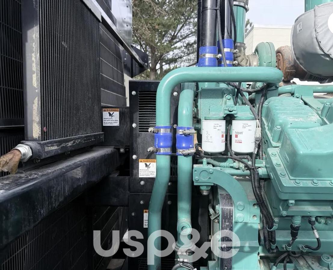 Used 2.25 MW 2008 Used Cummins DQKH-7234191 Diesel Generator Set