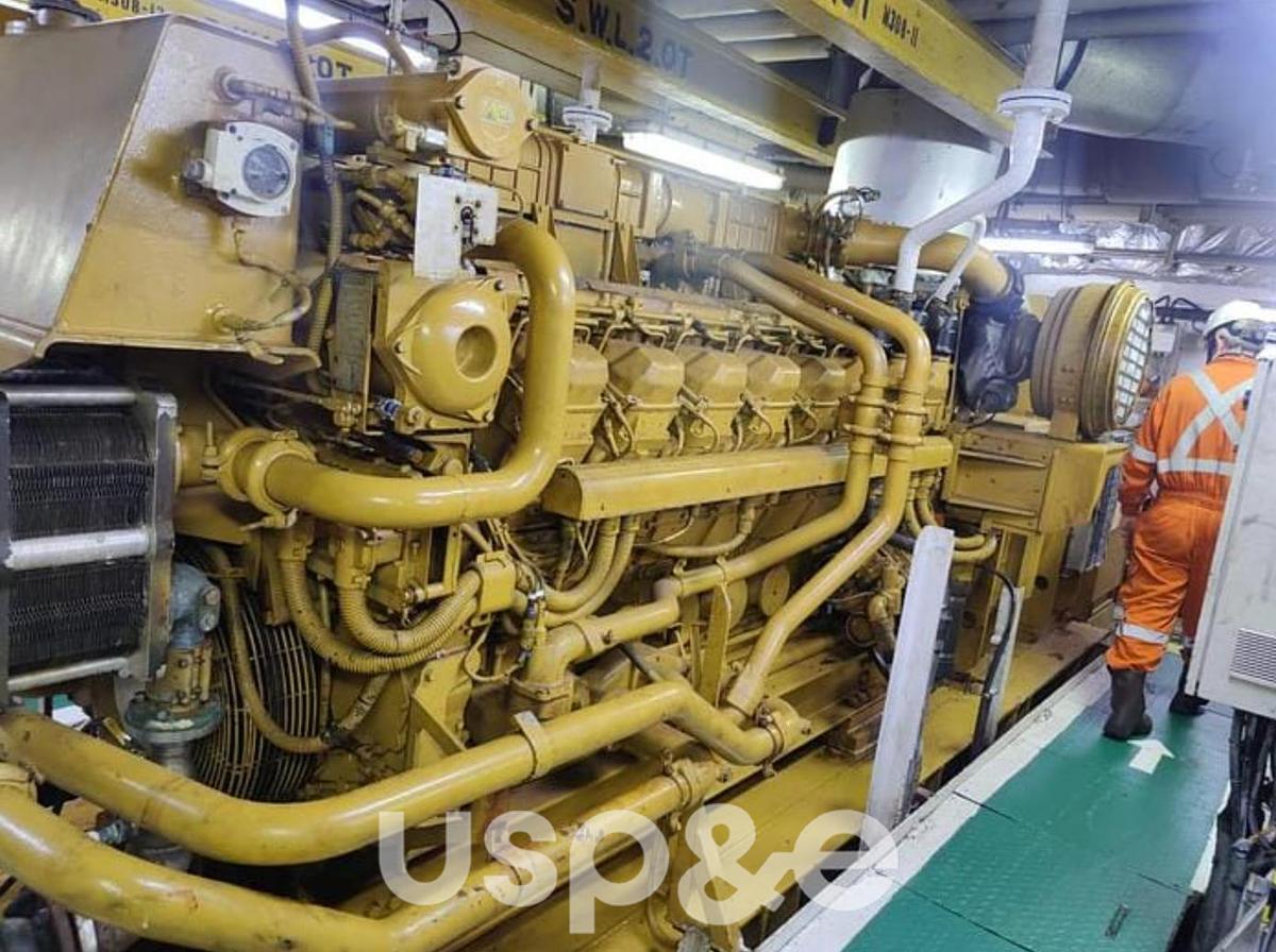 Used 2.2 MW 2006 Used Caterpillar 3516C-HD Diesel Generator Sets