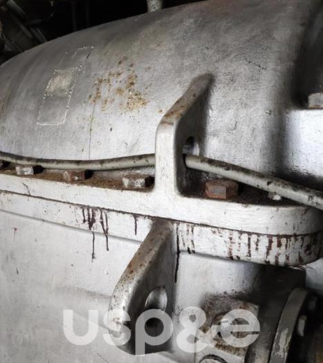 Used 33.7 MW 1987 Used John Brown Frame 6B Natural Gas Turbine Genset 